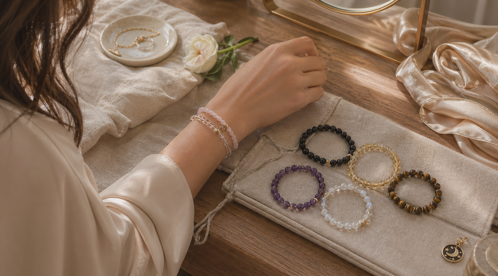 Can You Wear Multiple Crystal Bracelets Together?
