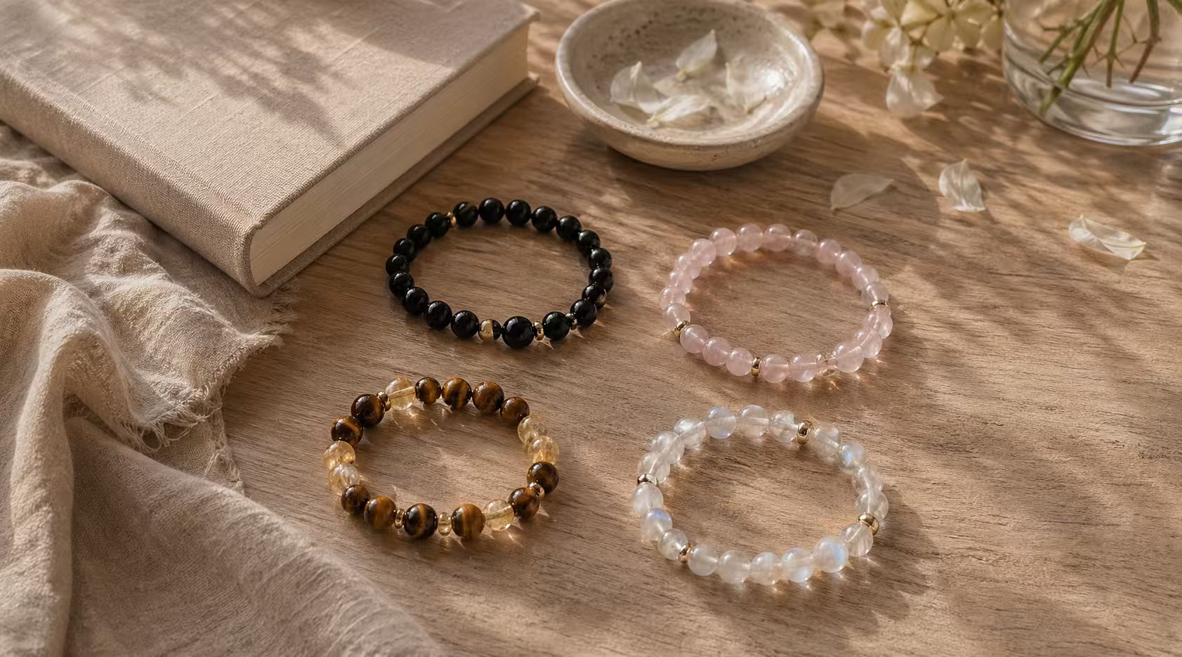 Crystal Jewelry for Protection, Self-Love, Confidence & New Beginnings